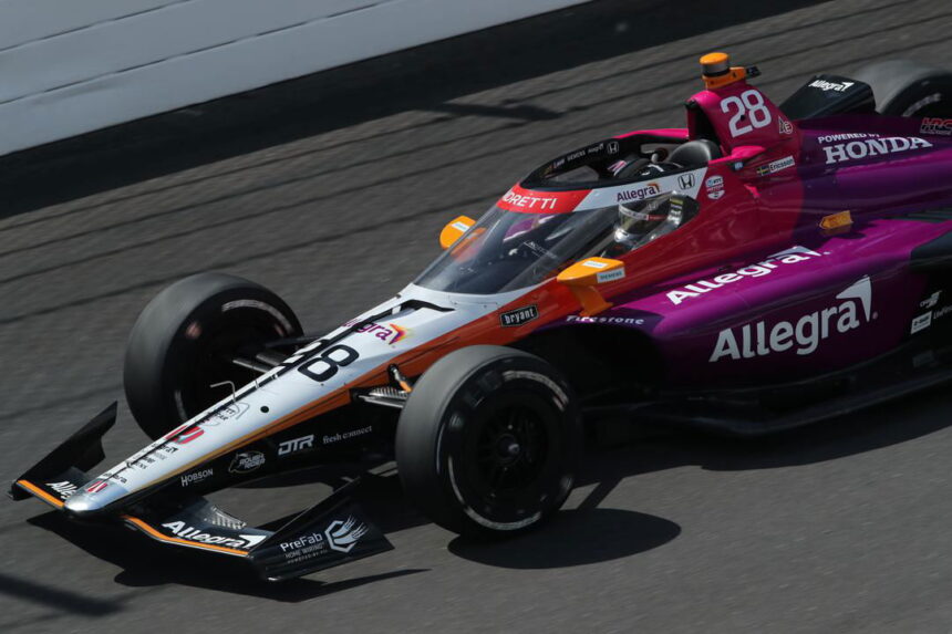 Marcus Erickson: Alex Pallow's pass for Indy 500 victory