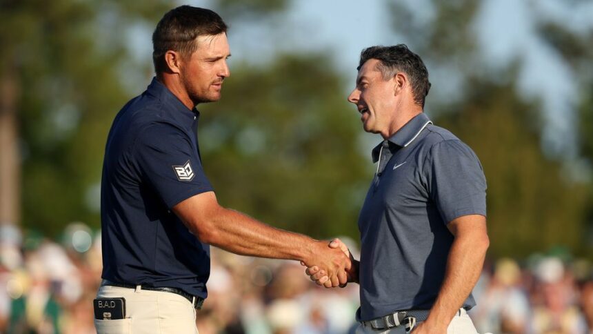 McIlroy - He wasn't trying to become Decanbeau's "best companion" at Masters