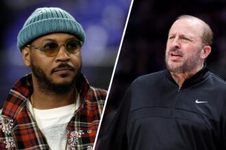 "My Standards"...Carmelo Anthony has a clear response to the possibility of Tom Thibodeau's work with the Knicks