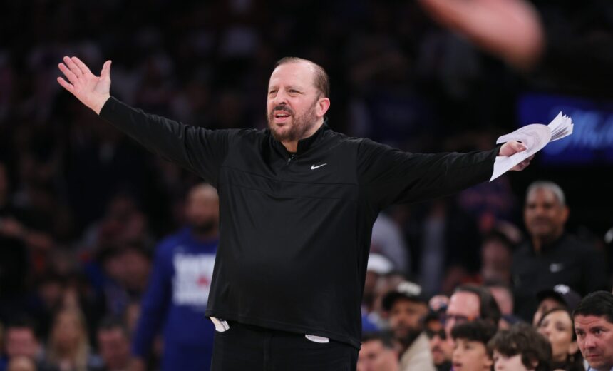 NBA fans claim Tom Thibodeau showed "why he's a bad coach" despite the New York Knicks' blown victory vs. Boston Celtics