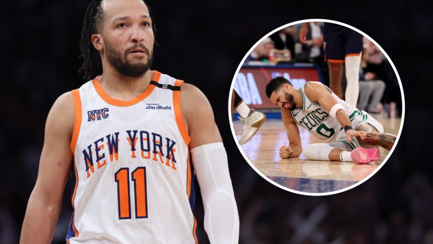 NBA fans praise Jalen Branson for what he did after Jason Tatum's horrifying injury "Class Act"