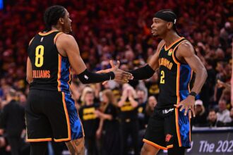 NBA fans praise Shygilgauss Alexander after OKC Thunder defeats playoff records in Game 2 victory