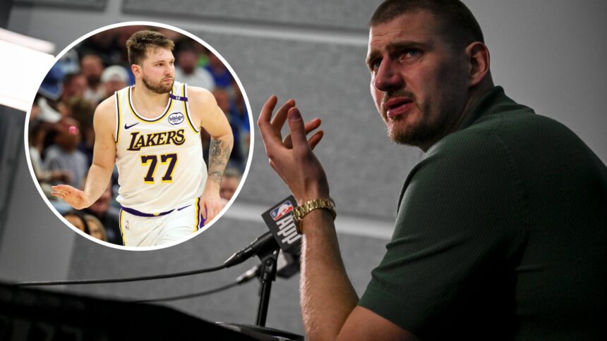 NBA fans respond to Nikola Djokic's plans after the playoffs were eliminated.