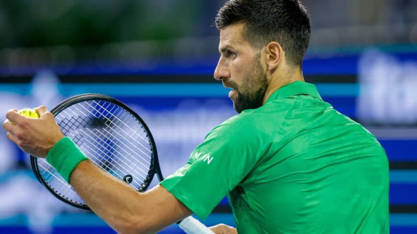 Novak Djokovic seeks the first clay court victory of the season in Geneva