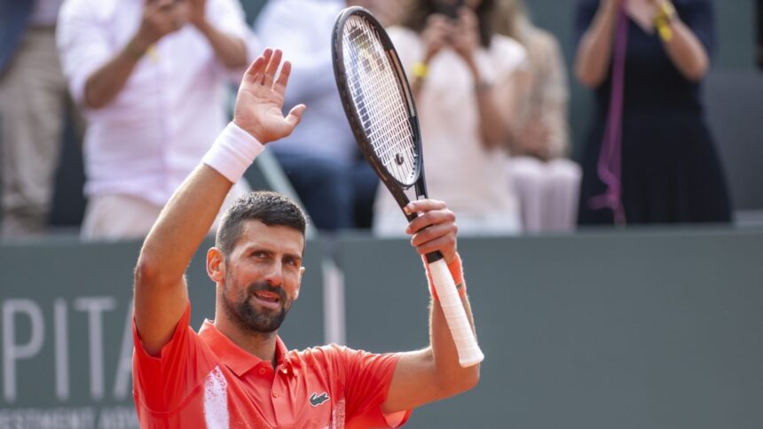 Novak Jjokovic wins the Geneva Open to win the 100th single title