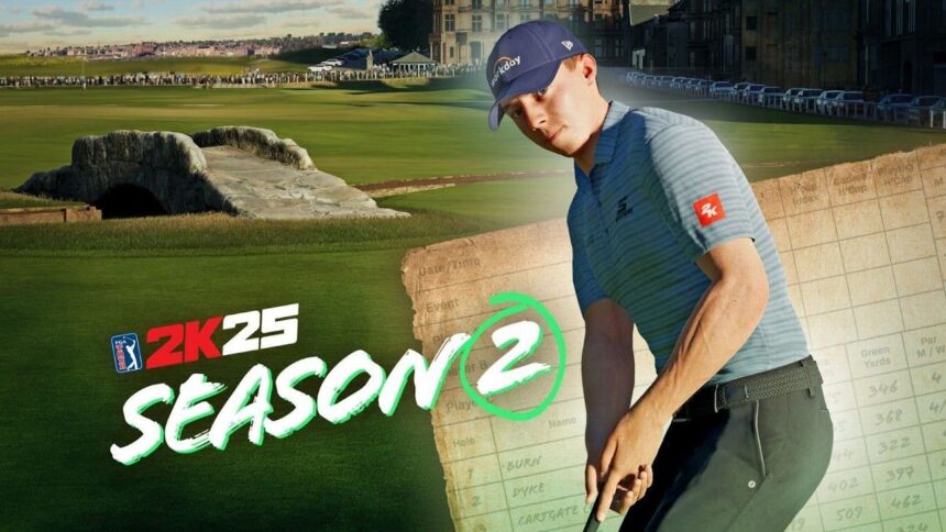 PGA Tour 2K25 Season 2 introduces new modes