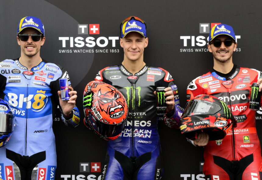 Quartararo Pole: "It's starting to get really fast," Alex Marquez "Angry," Bagnaia "Close the gap to Alex"