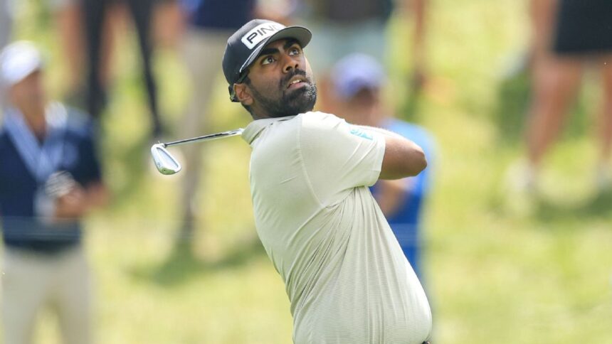 Sahith Theegala withdraws from Truist with a neck engine