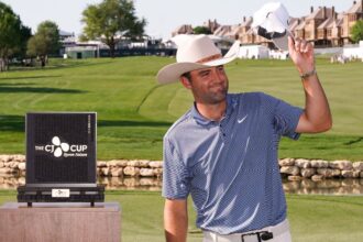Scottie Scheffler Ties PGA Tour 72 Hole Scoring Record CJ Cup Win