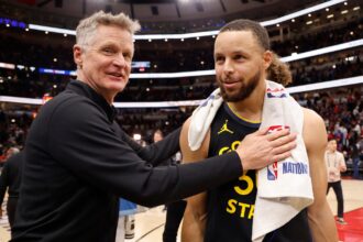 Steve Kerr explains the similarities between Stephen Curry and his previous MVP "The Two Most..." that he played.