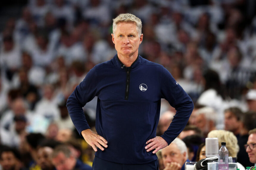 "The Giant Part"...Steve Kerr breaks down the importance of the young Golden State Warriors player on the sidelines with Stephen Curry