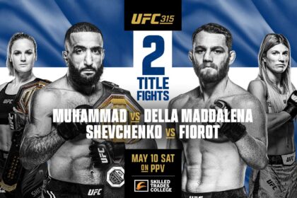 UFC 315, Results, Belal Muhammad, Jack Della Maddalena, UFC, Valentina Shevchenko
