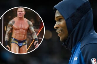 WWE Superstar Randy Orton awards Anthony Edwards the iconic nickname before Steph Curry Battle