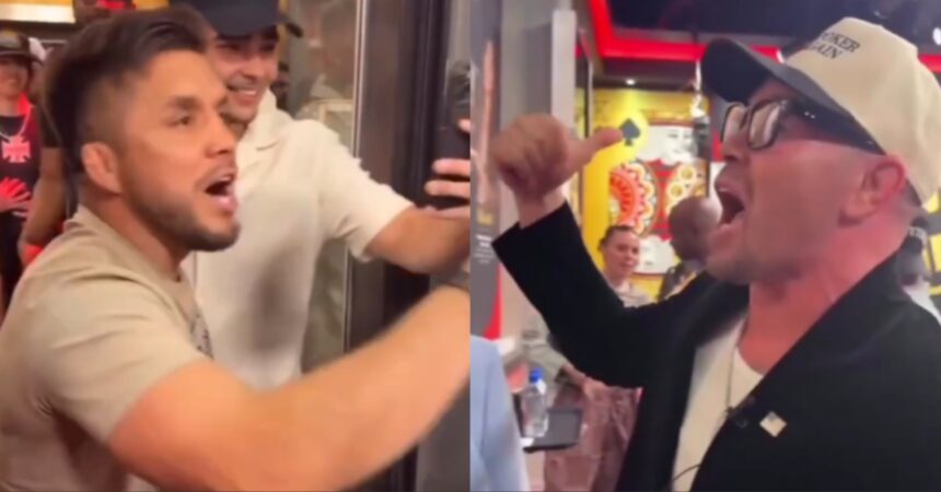 Watch - Colby Covington and Henry Cejudo Nearly Throw Hands at Celebrity Poker Event