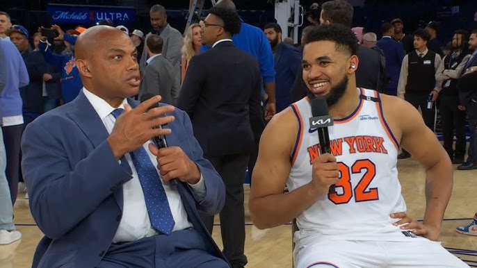Charles Berkley asks Karl Anthony's town about foul trouble in the playoffs