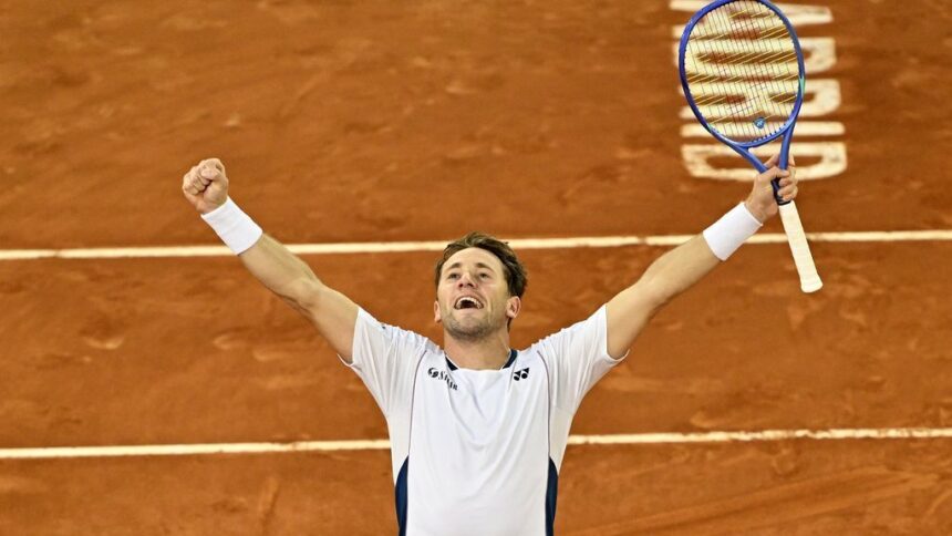 Casperudo wins the Madrid Open for the First Masters 1000 title