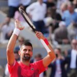 Djokovic beats Nolly with his 100th career French open victory