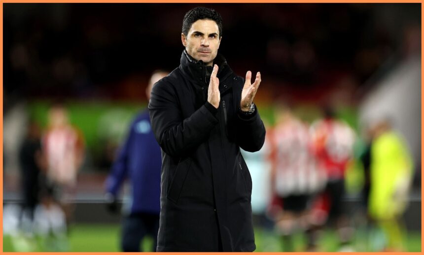 Arsenal manager Mikel Arteta