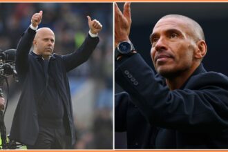 Arne Slot and Stan Collymore