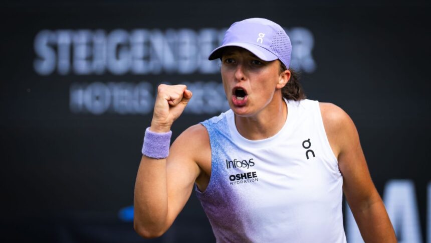 Swiatek reaches Homburg Semis and also progresses to Top Seed Pegra