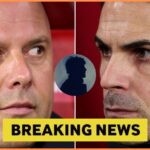 Arne Slot and Mikel Arteta