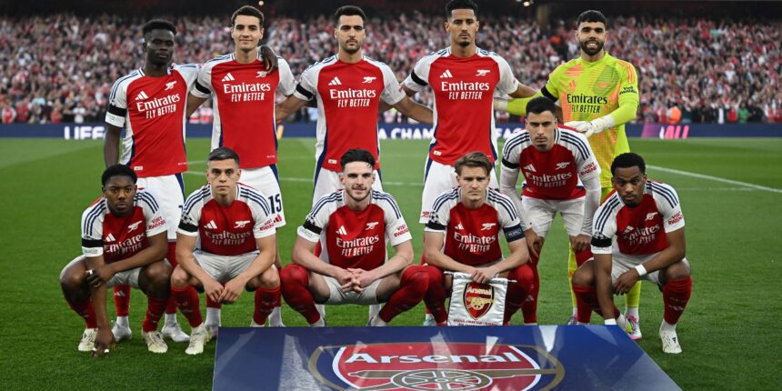 AI predicts Arsenal's 2025/26 lineup