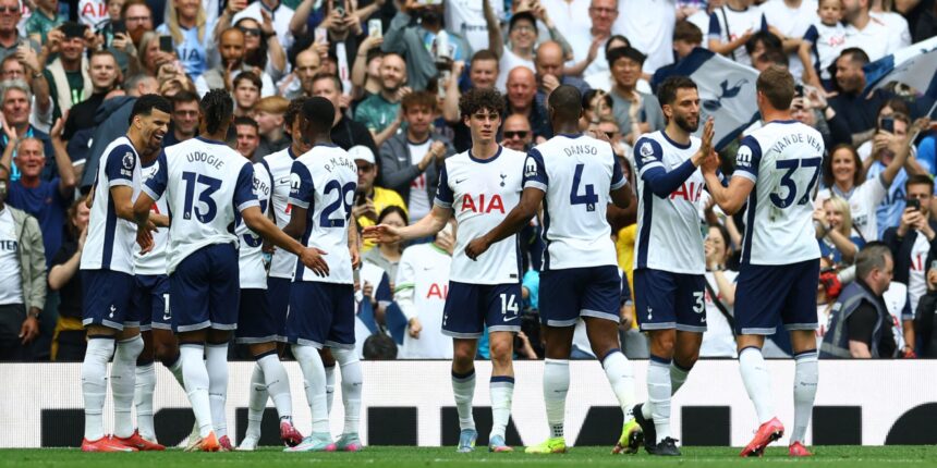 AI predicts Tottenham's 2025/26 lineup