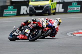 After a disappointment in Race 2, Kyle Ride "ducked deep" for the podium