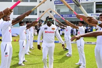 Angelo Mathews Guard Of Honour