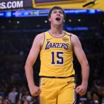Austin named the LA Lakers breakout player over the 2025-26 season and asked why he wasn't in court
