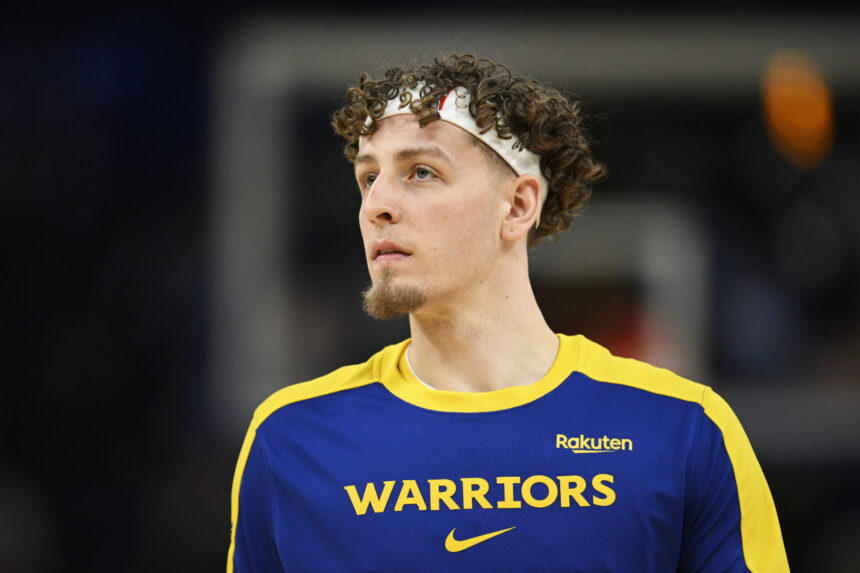 Brandin Podziemski named the NBA star who raised him, saying "there are many similarities in our game."