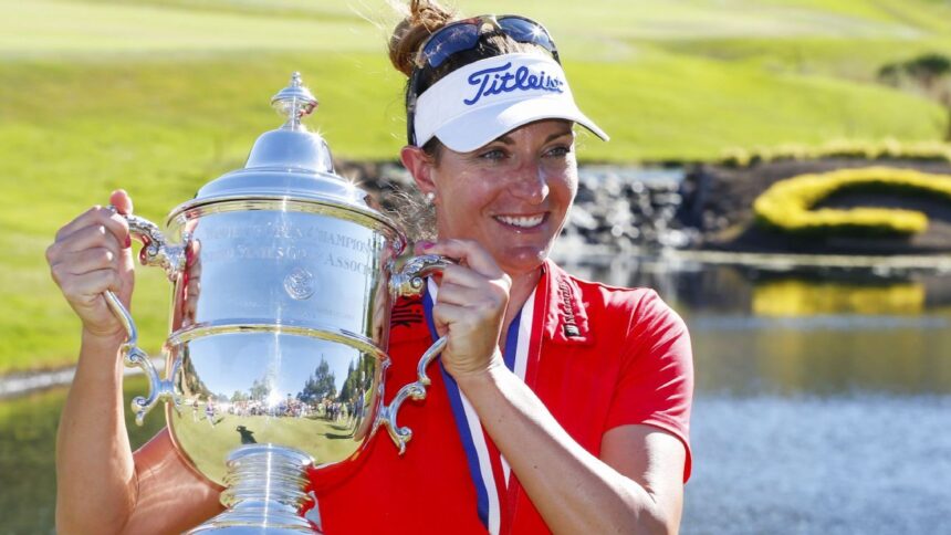 Brittany Lang was appointed assistant captain of the '26 Solheim Cup