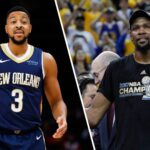 CJ McCollum drops a "filthy" response to Kevin Durant in the Golden State Warriors' accusations.