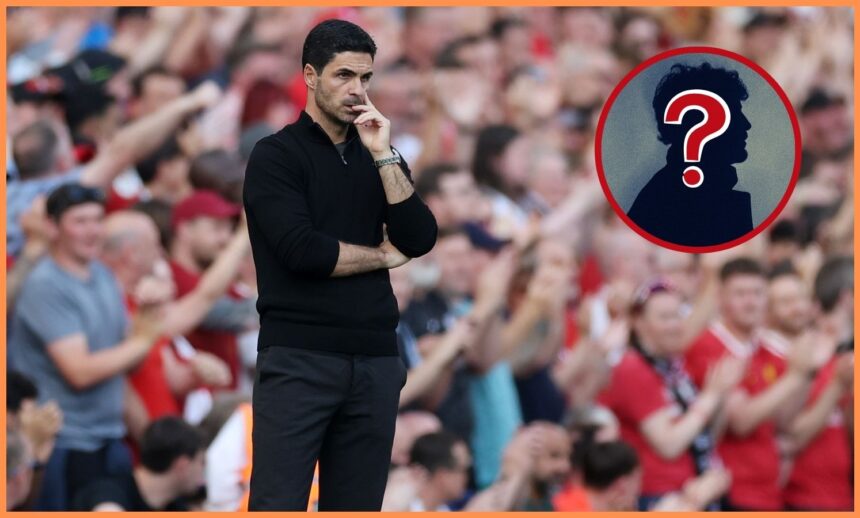 Arsenal manager Mikel Arteta during the 2-2 draw with Liverpool at Anfield