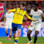 Lucien Agoume in action for Sevilla against Las Palmas