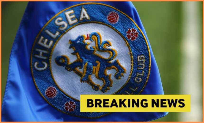 Chelsea flag and yellow