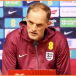 Thomas Tuchel at his England press conference