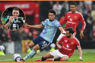 The £60 million man prefers to join Man United's Arsenal