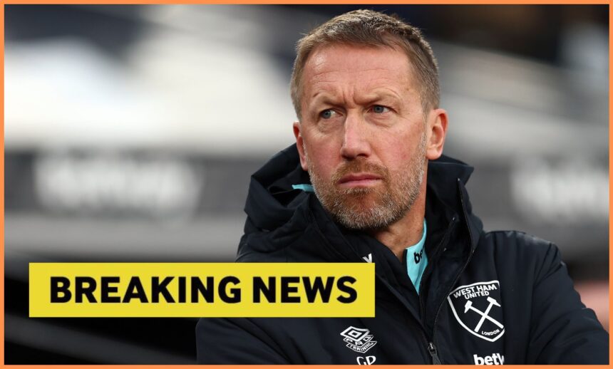 Graham Potter looks on, plus