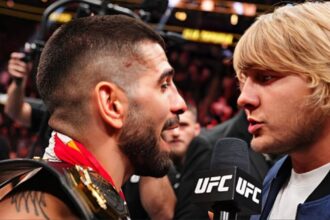 Dana White unsure on Ilia Topuria fight with Paddy Pimblett after UFC 317, claims face off should not have happened