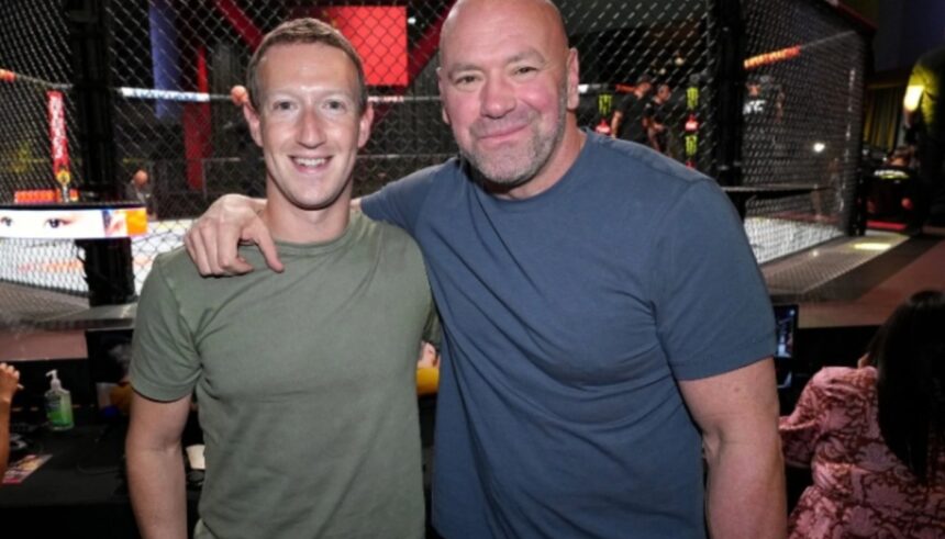 Mark Zuckerberg, Dana White, UFC