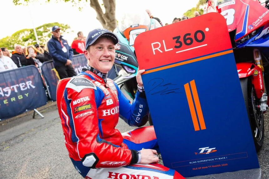 Dean Harrison will support the TT Clerk Island on the course after the senior race is canned