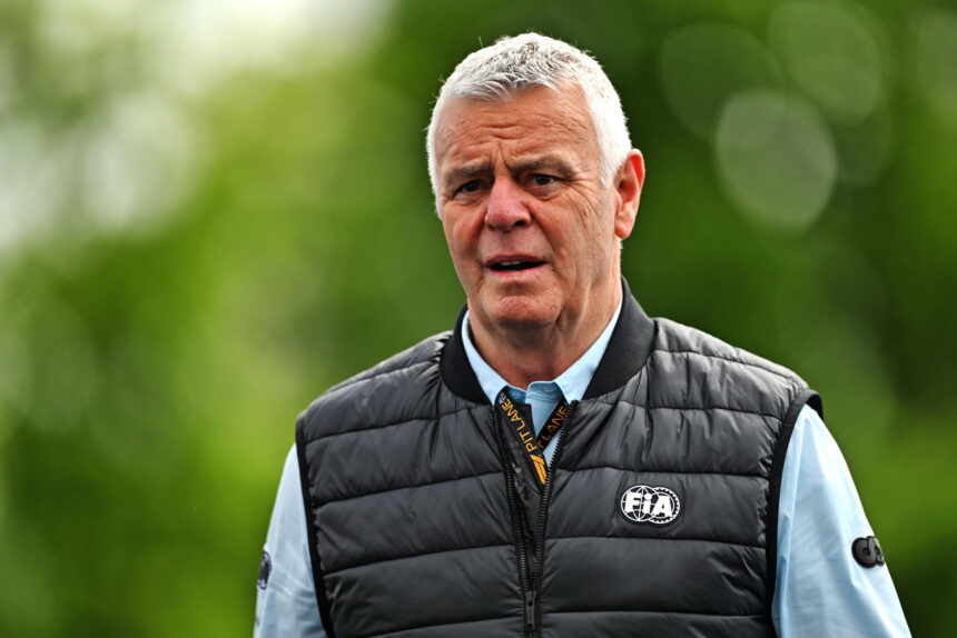 Derek Warwick has been suspended from F1 Canada's GP Stewardship
