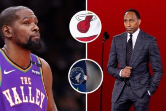 "Different Dimensions"...Stephen A. Smith chooses which one is best for Kevin Durant: the Miami Heat or the Minnesota Timberwolves