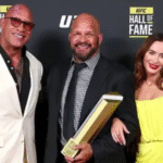 Emily Blunt and The Rock on Honoring Mark Kerr and the Human Struggle Behind MMA at UFC Hall of Fame