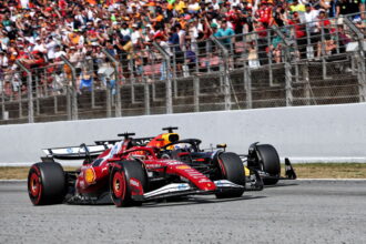 Fia Deriven for Max Verstappen v Charles Leclerc Clash at the F1 Spanish Grand Prix
