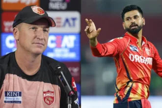 Brad Haddin and Shreyas Iyer