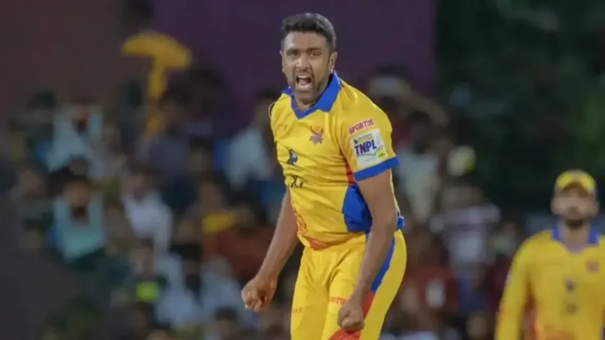 Ravichandran Ashwin in action in TNPL 2025