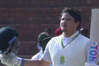 Lhuan-dre Pretorius of South Africa