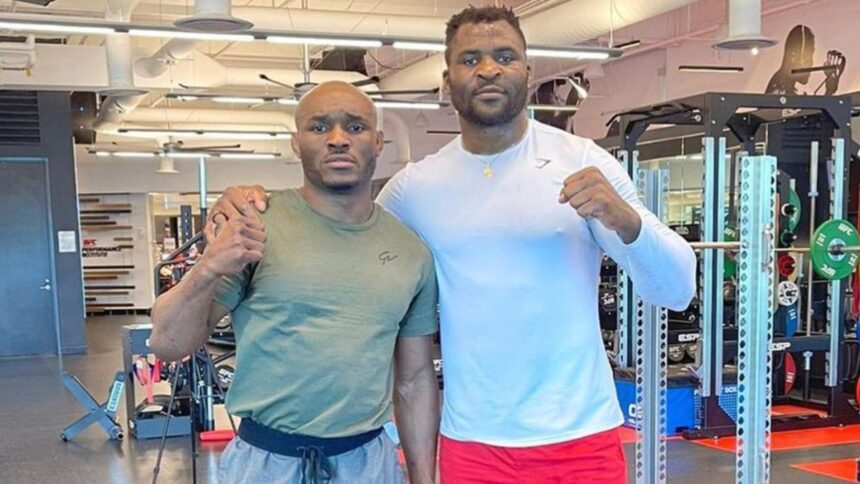 Francis Ngannou and Kamaru Usman